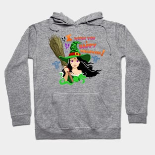 Halloween and the witch Hoodie